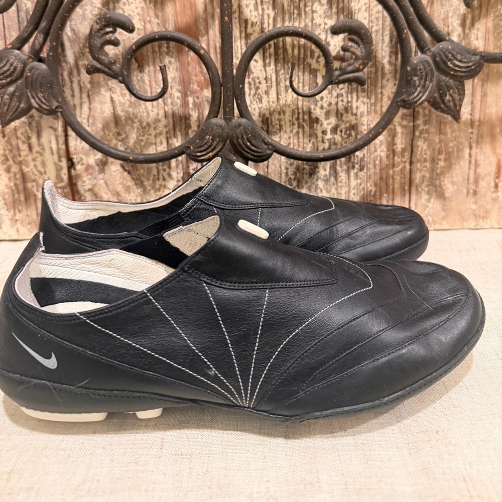 Leather Nike City Knife - vintage fashion grunge tabi 2003 sz 7 - Picture 7 of 9